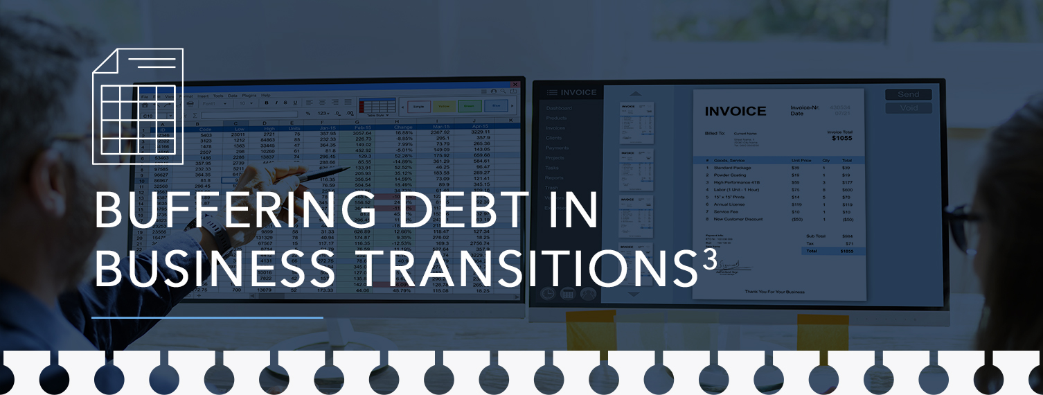 Buffering Debt in Business Transitions(3)